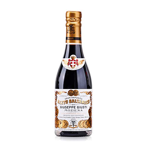 Giuseppe Giusti Il Classico Aceto Balsamico di Modena IPG Balsamessig aus Modena 2 Goldmedaillen in Traditionsflasche (1 x 0.1 l) von Giusti