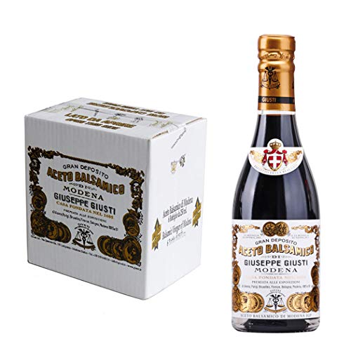 Balsamico essig aus Modena IGP 2 Goldmedaillen "Il Classico" 250 ml x 6 von Giuseppe Giusti