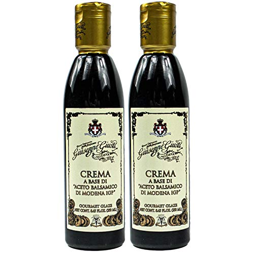 Giuseppe Giusti - 2er Pack Aceto Balsamico di Modena IGP in 250 ml Flasche - Traditionell italienische Balsamessig Creme von Giuseppe Giusti