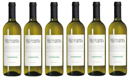 6x 0,75l - 2023er - Giuseppe e Luigi - Chardonnay - delle Venezie I.G.P. - Veneto - Italien - Weißwein trocken 6x 0,75l - 2023er - Giuseppe e Luigi - Chardonnay - delle Venezie I.G.P. - Veneto - Italien - Weißwein trocken von Giuseppe e Luigi