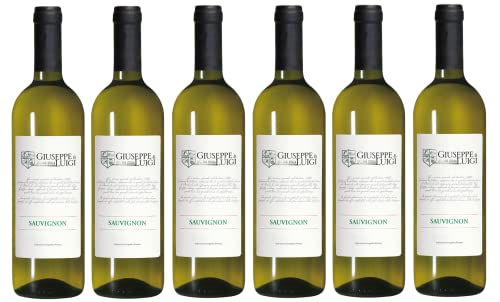 6x 0,75l - 2023er - Giuseppe e Luigi - Sauvignon - delle Venezie I.G.P. - Veneto - Italien - Weißwein trocken 6x 0,75l - 2023er - Giuseppe e Luigi - Sauvignon - delle Venezie I.G.P. - Veneto - Italien - Weißwein trocken von Giuseppe e Luigi