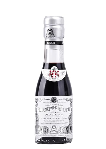 Giuseppe Giusti Aceto Balsamico di Modena IGP Balsamessig aus Modena 1 Silbermedaille in Traditionsflasche (1 x 0.1 l) von Giusti