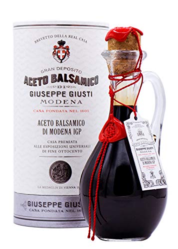 Giusti - Aceto Balsamico di Modena IGP – 1 Medaglia d’argento – Anforina con cappelliera 250ml von Giusti