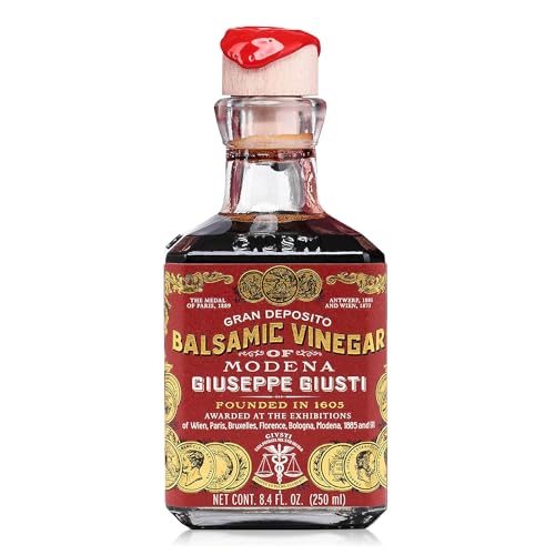 Giuseppe Giusti Riccardo Giusti Aceto Balsamico di Modena Balsamessig aus Modena 3 Goldmedaillen in Cubicaflasche (1 x 0.25 l) Giuseppe Giusti Riccardo Giusti Aceto Balsamico di Modena Balsamessig aus Modena 3 Goldmedaillen in Cubicaflasche (1 x 0.25 l) von Giuseppe Giusti