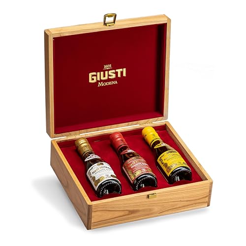 Giusti - Trio aus Holz – Kollektion Historique 2, 3 und 4 Goldmedaillen – 3 x 100 ml von Giusti