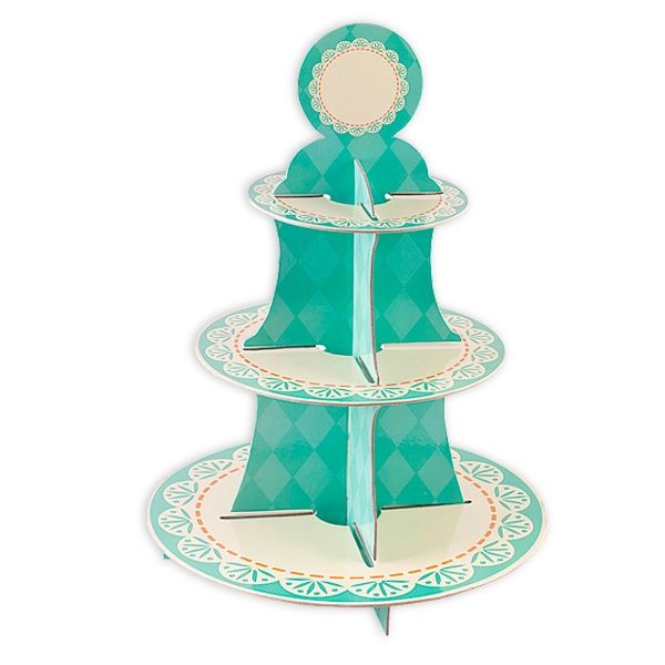Muffin-Etagere "Tiffany" zum Anbieten von Cup Cakes, 1 Stück von Givi Italia