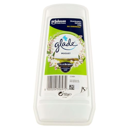 Glade Lufterfrischer-Gel für Räume und Schränke, Duft Maiglöckchen, 1 Packung à 150 g Glade Lufterfrischer-Gel für Räume und Schränke, Duft Maiglöckchen, 1 Packung à 150 g von Glade