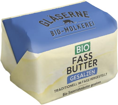 GM Bio Fassbutter gesalzen, Sauerrahm 18 x 250 gr GM Bio Fassbutter gesalzen, Sauerrahm 18 x 250 gr von Gläserne Molkerei