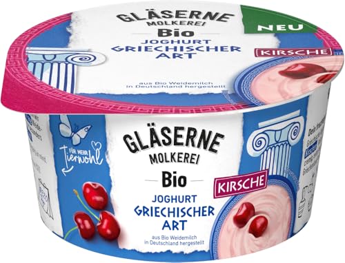 GM Bio Joghurt griechischer Art Kirsche 6 x 150 gr GM Bio Joghurt griechischer Art Kirsche 6 x 150 gr von Gläserne Molkerei