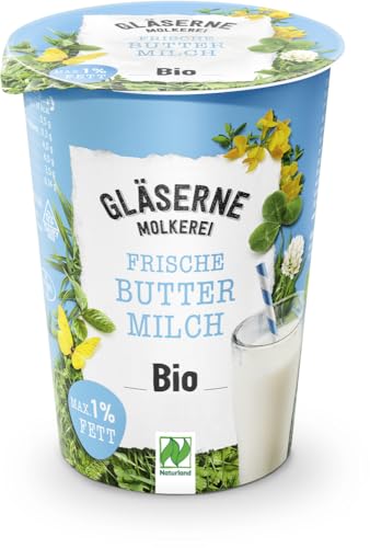 Gläserne Molkerei GM Bio Buttermilch (6 x 500 gr) von Gläserne Molkerei