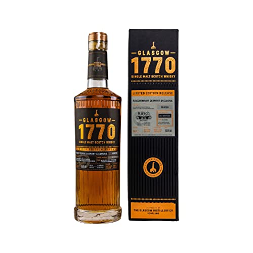 1770 Glasgow Distillery Peated 2018/2022-4 Jahre - Moscatel Single Cask #18/960 von Glasgow Distillery