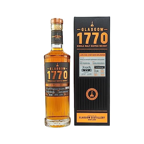 Glasgow 1770 Limited Edition Release - Peated Single Malt Scotch Whisky, Kirsch Import Germany Exclusive Glasgow 1770 Limited Edition Release - Peated Single Malt Scotch Whisky, Kirsch Import Germany Exclusive von Glasgow Distillery