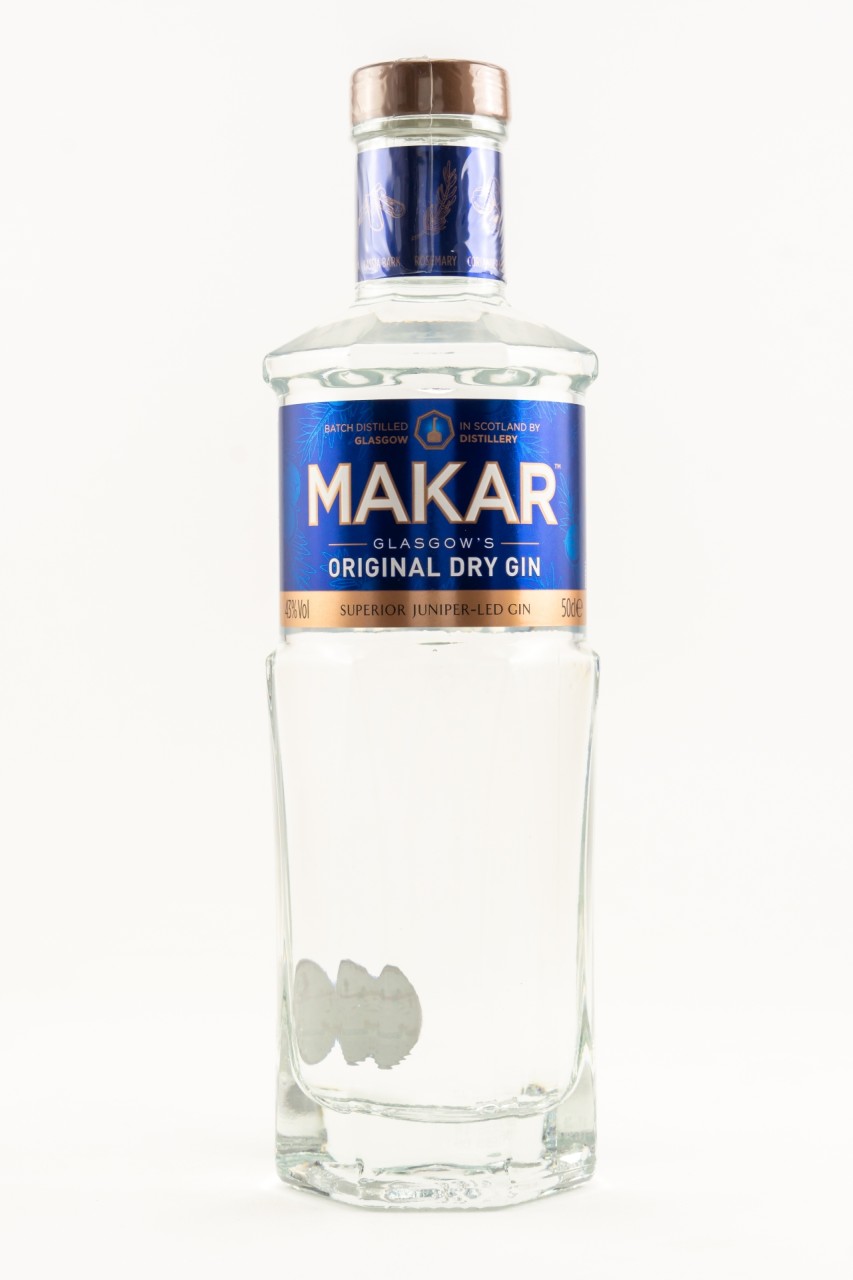 Glasgow Distillery Makar Original Dry Gin 0,5 l von Glasgow Distillery