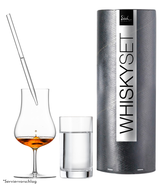 Eisch Whisky-Geschenkset Malt Whisky von Glashütte Eisch