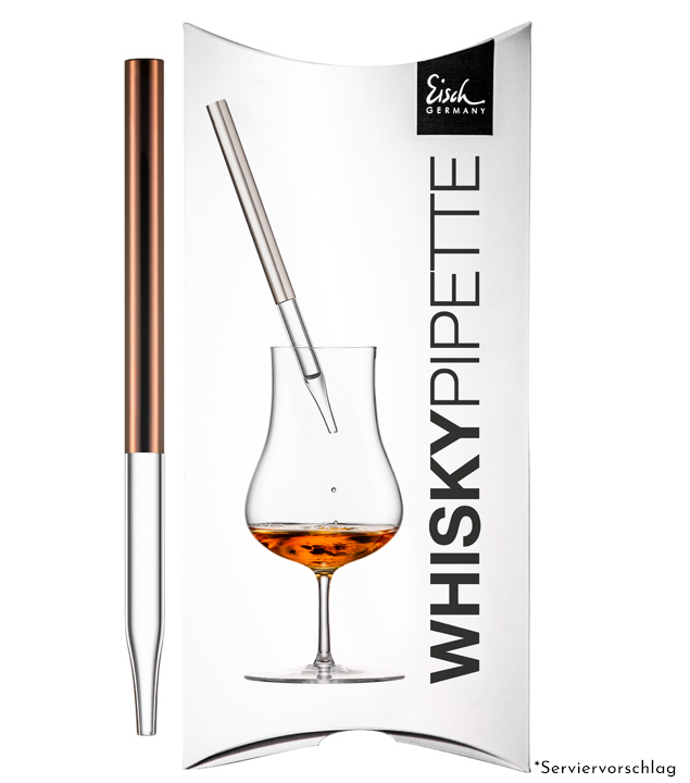 Eisch Whisky-Pipette Gentleman kupfer Eisch Whisky-Pipette Gentleman kupfer von Glashütte Eisch