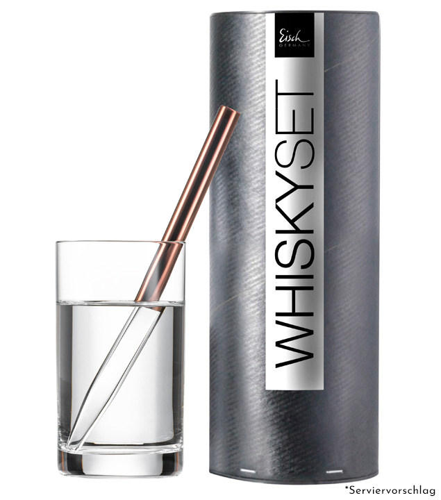 Eisch Whiskypipetten Set mit Glas von Glashütte Eisch