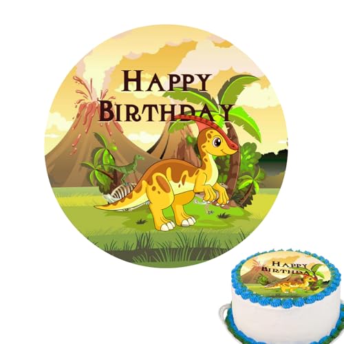 Gleevio Dino Tortendeko Essbar,Tortenaufleger Dino Geburtstag Deko 20x20cm,Happy Birthday Tortendeko Dinosaurier Essbar,Esspapier Kuchendeko Dinosaurier Geburtstag Junge Mädchen Cake Topper Gleevio Dino Tortendeko Essbar,Tortenaufleger Dino Geburtstag Deko 20x20cm,Happy Birthday Tortendeko Dinosaurier Essbar,Esspapier Kuchendeko Dinosaurier Geburtstag Junge Mädchen Cake Topper von Gleevio