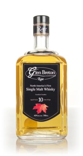 Glen Breton Rare 10 Years Old Canada's First Single Malt Whisky mit Geschenkverpackung (1 x 0.7 l) von Glen Breton