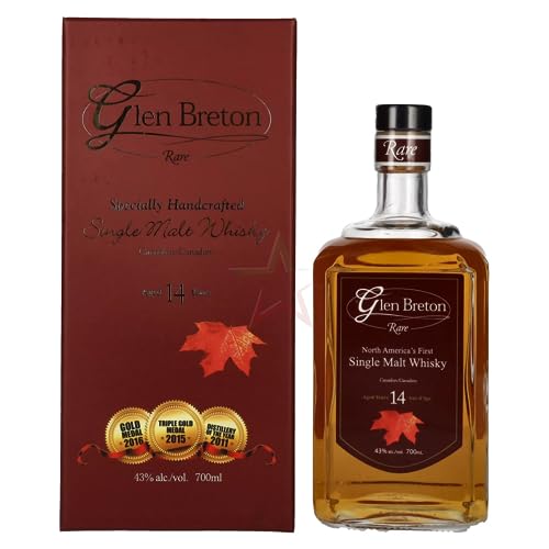 Glen Breton Rare 14 Years Old Canada's First Single Malt Whisky 43,00% 0,70 Liter von Glen Breton
