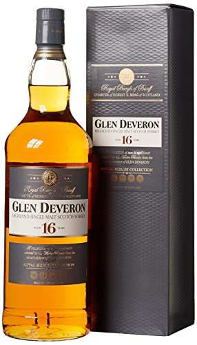 Glen Deveron 16 Years Old mit Geschenkverpackung Whisky (1 x 1 l) von The Deveron