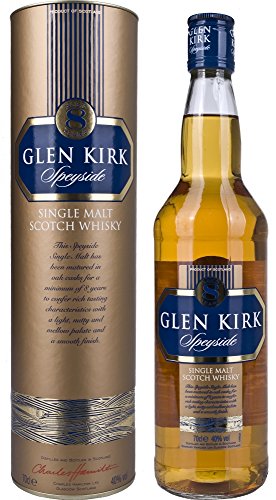Glen Kirk 8 Years Old mit Geschenkverpackung Whisky (1 x 0.7 l) von Glen Kirk