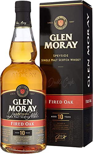 Glen Moray 10 Years Old Fired Oak Single Malt Scotch Whisky Whisky (1 x 700) von Glen Moray