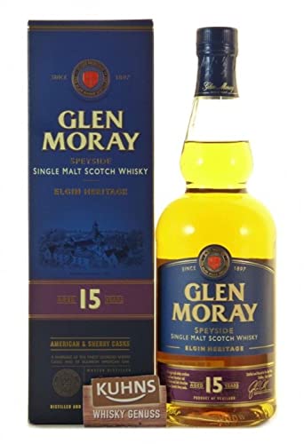 Glen Moray 15 Years Old Elgin Heritage 40,00% 0,70 Liter von Glen Moray