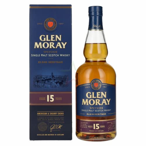 Glen Moray 15 Years Old Elgin Heritage 40,00% 0,70 Liter Glen Moray 15 Years Old Elgin Heritage 40,00% 0,70 Liter von Glen Moray