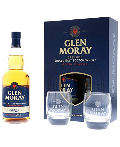 Glen Moray Classic + 2 Glasses Whisky (1 x 0.7 l) von Glen Moray