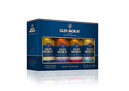 Glen Moray Probierset | Schottische Single Malt Whiskys aus der Speyside | mit Geschenkverpackung | 4 x 50 ml Glen Moray Probierset | Schottische Single Malt Whiskys aus der Speyside | mit Geschenkverpackung | 4 x 50 ml von Glen Moray