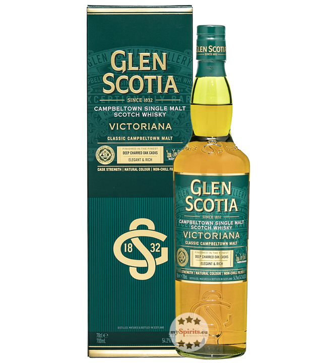 Glen Scotia Victoriana Single Malt Whisky (54,2 % Vol., 0,7 Liter) von Glen Scotia Distillery