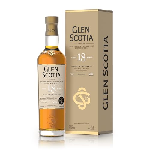 Glen Scotia 18 Years Old mit Geschenkverpackung Whisky (1 x 0.7 l) von Glen Scotia