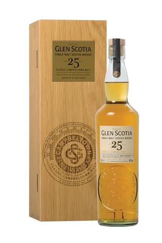 Glen Scotia 25 Years Old Classic Campbeltown Malt mit Geschenkverpackung Whisky (1 x 0.7 l) von Glen Scotia
