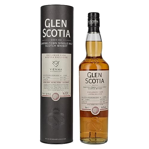 Glen Scotia 8 Years Old AUSTRIA EXCLUSIVE Cask 2014 56,1% Vol. 0,7l in Geschenkbox von Glen Scotia