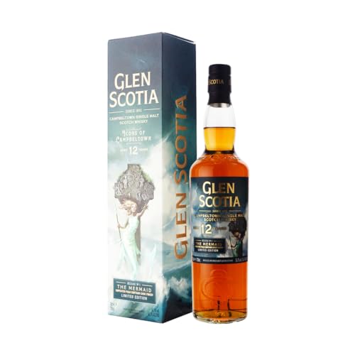 Glen Scotia Campbeltown 12 Years Old Palo Cortado Cask Finish Mermaid Edition 54,1% Vol. 0,7l in Geschenkbox von Glen Scotia