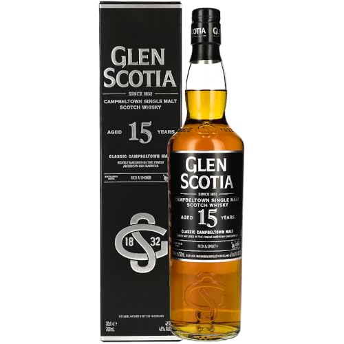 Glen Scotia Glen Scotia Campletown Single Malt Scotch Whisky (15 Jahre) 0,7 Liter 46% Vol. von Glen Scotia