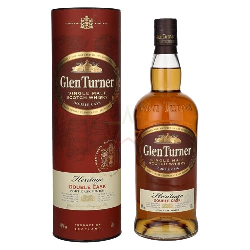 Glen Turner Heritage DOUBLE CASK Single Malt Scotch Whisky PORT CASK FINISH 40,00% 0,70 Liter von Glen Turner