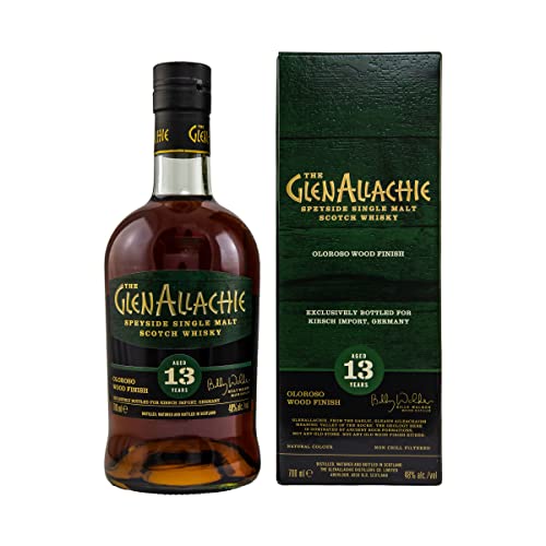 The GlenAllachie 13 Years Old OLOROSO WOOD FINISH 48% Vol. 0,7l in Geschenkbox von Glenallachie