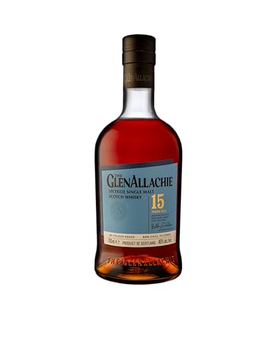 GlenAllachie | Single Malt Whisky | 700 ml | 46% Vol. | Geschmack von Zimt & Sternanis | Vanillearomen | 15 Jahre in Eichenholzfässern gereift | Finish in Sherry-Fässern GlenAllachie | Single Malt Whisky | 700 ml | 46% Vol. | Geschmack von Zimt & Sternanis | Vanillearomen | 15 Jahre in Eichenholzfässern gereift | Finish in Sherry-Fässern von Glenallachie