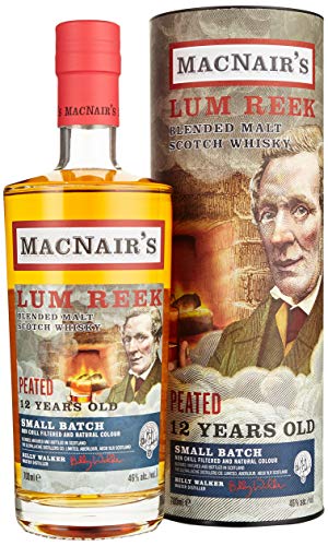 MacNairs Lum Reek 12 Jahre Single Malt Whisky (1 x 0.7 l) von Glenallachie