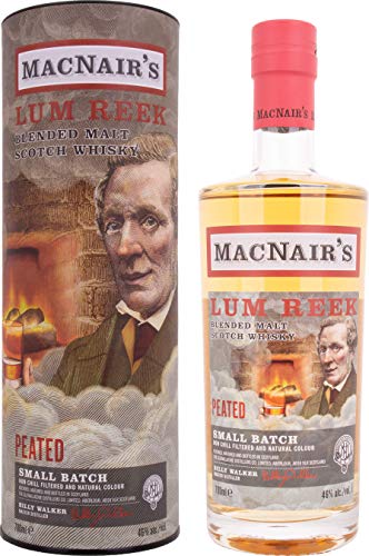 MacNair's Lum Reek PEATED SMALL BATCH Blended Malt 46% Vol. 0,7l in Geschenkbox von MacNair's
