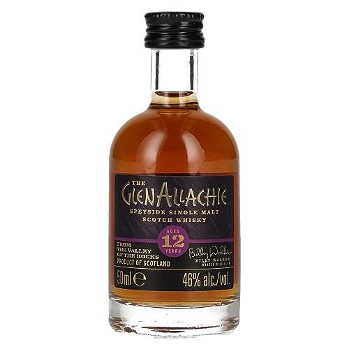 The GlenAllachie 12 Years Old Speyside Single Malt 46% Vol. 0,05l von Glenallachie