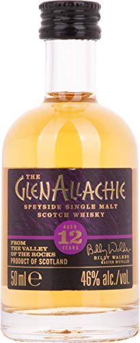 The GlenAllachie 12 Years Old Speyside Single Malt 46% Vol. 0,05l von Glenallachie