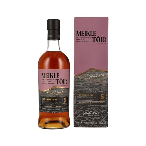 Meikle Toir - The Sherry One - Heavily Peated GlenAllachie - Speyside Single Malt Scotch Whisky (1x0,7l) von Glenallachie