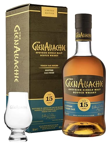 The GlenAllachie 15 Jahre - Scottish Oak Finish Virgin Oak Series von The GlenAllachie