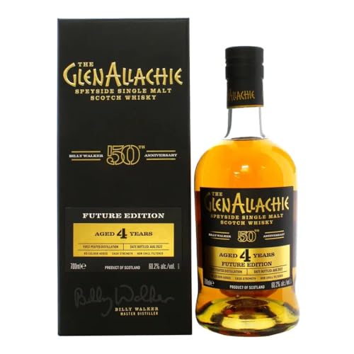 The GlenAllachie 4 Jahre Future Edition - Peated - Billy Walker 50th Anniversary - Speyside Single Malt Scotch Whisky The GlenAllachie 4 Jahre Future Edition - Peated - Billy Walker 50th Anniversary - Speyside Single Malt Scotch Whisky von Glenallachie