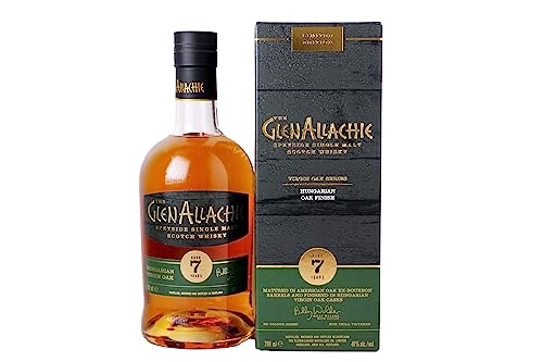 The GlenAllachie 7 Years Old HUNGARIAN VIRGIN OAK FINISH 48% Vol. 0,7l in Geschenkbox von Glenallachie