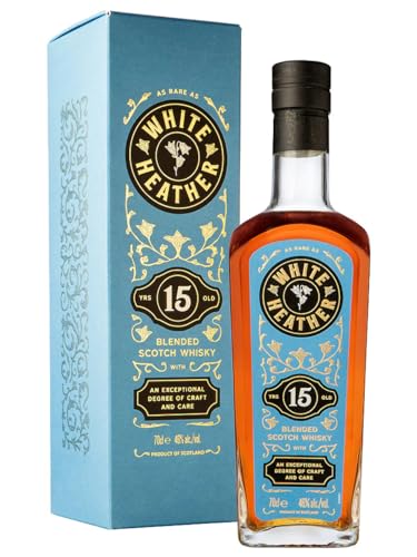 White Heather 15 Years Old Blended Scotch Whisky 46% Vol. 0,7l in Geschenkbox von Glenallachie