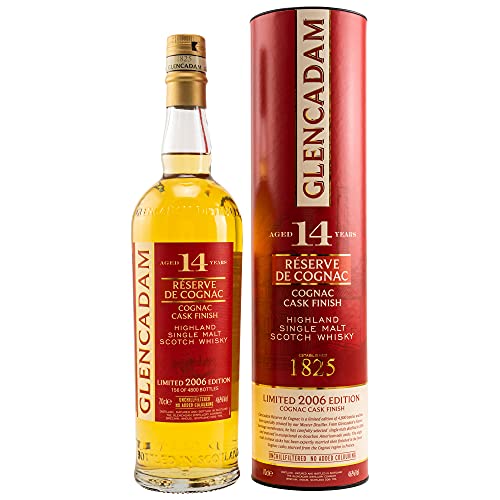 GLENCADAM 14y.o. RESERVE DE COGNAC - COGNAC CASK FINISH - Single Malt Whisky 46% vol 1x0,7L von Glencadam