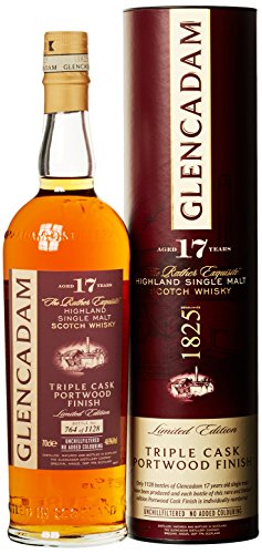 Glencadam Portwood Finish 17 Jahre Triple Cask Single Malt Whisky (1 x 0.7 l) von Glencadam